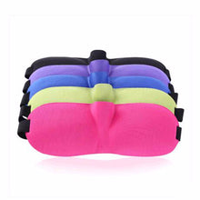 1 PCS HOT SALE 3D Portable Soft Travel Sleep Rest Aid Eye Mask Cover Eye Patch Sleeping Mask Case