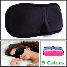 1 PCS HOT SALE 3D Portable Soft Travel Sleep Rest Aid Eye Mask Cover Eye Patch Sleeping Mask Case