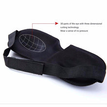1 PCS HOT SALE 3D Portable Soft Travel Sleep Rest Aid Eye Mask Cover Eye Patch Sleeping Mask Case