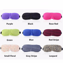 1 PCS HOT SALE 3D Portable Soft Travel Sleep Rest Aid Eye Mask Cover Eye Patch Sleeping Mask Case
