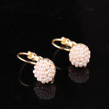 1 Pair New Fashion Jewelry Women Lady Elegant Simulation Pearl Beads Ear Stud Earrings