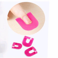 1 Set/26Pc Pro Manicure Finger Nail Art Case Design Tips Cover Polish Shield Protector Tool