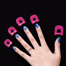 1 Set/26Pc Pro Manicure Finger Nail Art Case Design Tips Cover Polish Shield Protector Tool