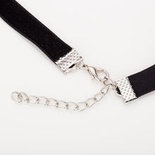 1 /pcs Harajuku 90's Black Velvet Choker Necklace Goth Gothic Handmade Handmade Retro Burlesque