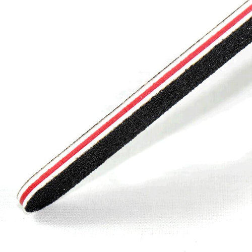 1 pcs. / Lot women lady about the new double-sided black manicure file buffer polishing grits 100/180 makeup tool NA19