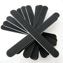 1 pcs. / Lot women lady about the new double-sided black manicure file buffer polishing grits 100/180 makeup tool NA19