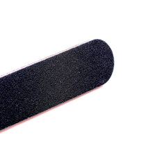 1 pcs. / Lot women lady about the new double-sided black manicure file buffer polishing grits 100/180 makeup tool NA19