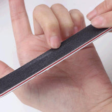 1 pcs. / Lot women lady about the new double-sided black manicure file buffer polishing grits 100/180 makeup tool NA19