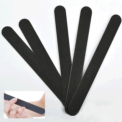 10 pieces. Black nail styling tools grinding nail file buffer Beauty manicure UV gel polish nail file polisher tool