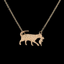 10pc 18K Gold Plated Cat Holding Her Baby Necklace Cat Mother's Love Necklace Bridesmaid Gift N179