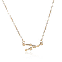 10pc 2016 New Fashion Gold Taurus Zodiac Sign Astrology Y Shape Star and Round Combine Pendant Necklaces for Women Girl N156