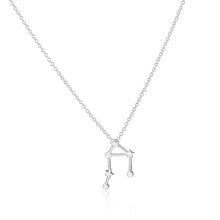 10pc 2016 New Gold Plated Libra Zodiac Sign Astrology Necklace Constellation Jewelry star Sign Pendant Necklace N155