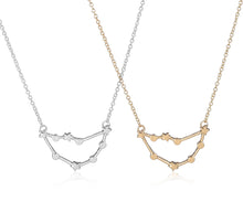 10pc Capricorn Zodiac Sign Astrology Necklace Constellation Charming Necklace for December January birthday Necklace N177