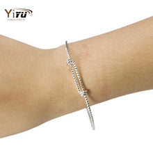 10pc New Girl's Expandable Adjustable Wire Bangle Bracelets for Women Charms Jewelry Making G028