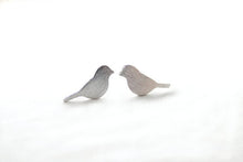 10pc wholesale Gold Silver and Rose Gold Plated New Tiny Cute Bird Stud Earrings for Women E090