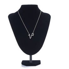 10pc wholesale Gold and Silver Plated Pisces Zodiac Sign Astrology Birthday Necklaces for Women N174