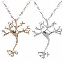 10pcs 2016 New Fashion Science Jewelry Hippie Chic Neuron Brain Nerve Cell Necklace Colar Boho Neuron Necklace for Women N197