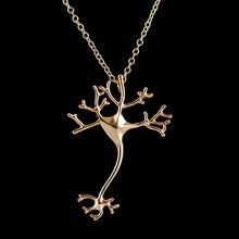 10pcs 2016 New Fashion Science Jewelry Hippie Chic Neuron Brain Nerve Cell Necklace Colar Boho Neuron Necklace for Women N197