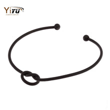 10pcs 2016 New Open Love Knot Bracelets & Bangles Punk Bangle Wholesale Stretch Bracelets Women Party Fashion Bangle G004