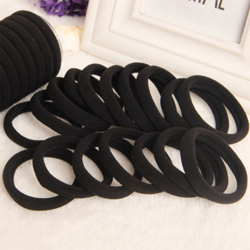 10pcs Candy Fluorescence Colored Hair Holders High Quality Rubber Bands Hair Elastics Accessories Girl Women Tie Gum