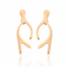 10pcs Fashion Antler Stud Earrings for Women Cute Lovely Symmetric Deer Earrings Lady Girls Accessories Jewelry E116
