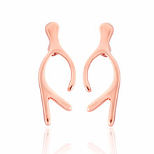 10pcs Fashion Antler Stud Earrings for Women Cute Lovely Symmetric Deer Earrings Lady Girls Accessories Jewelry E116
