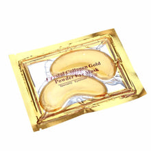 10pcs Gold Crystal collagen Eye Mask Hotsale eye patches 10pcs=5 pack