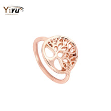 10pcs Hot Sale Cute Sacred Tree Of Life Ring Plant Rings for Women' Gift Tree Rings for Men R101