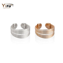 10pcs Hot Sale Mutilayer Personality Wire Rings for Women Punk Cute Wholesale Statement Rings R031