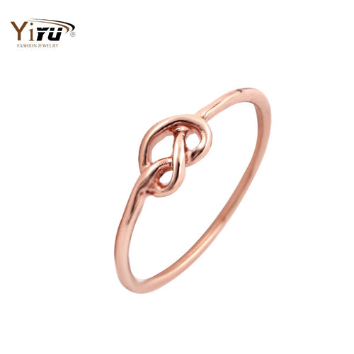 10pcs New Fashion Simple Knuckle Heart Knot Rings Gold Rings for Women Party Gifts R071