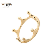 10pcs Silver Crown Rings For Women Punk Jewellery Love Rings Femme Bijoux Wedding Engagement Rings R081