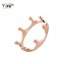 10pcs Silver Crown Rings For Women Punk Jewellery Love Rings Femme Bijoux Wedding Engagement Rings R081