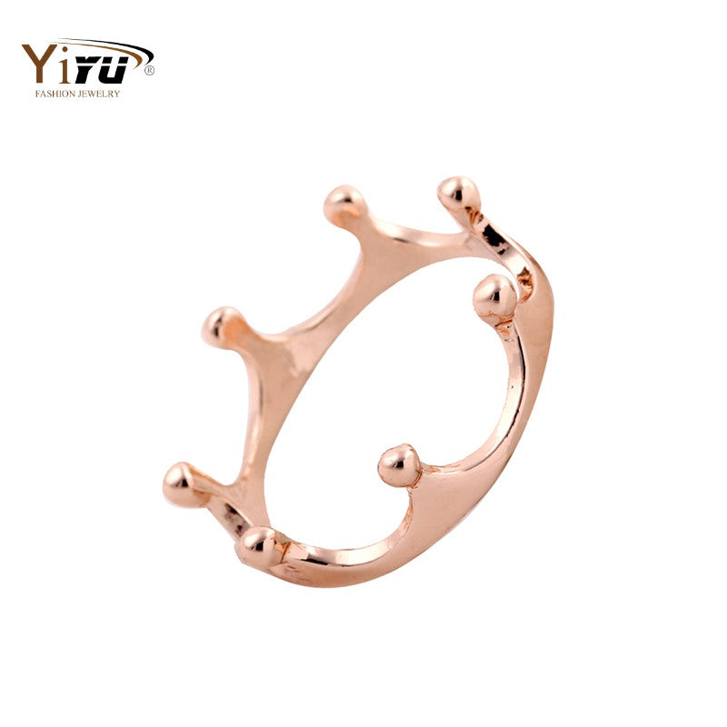 10pcs Silver Crown Rings For Women Punk Jewellery Love Rings Femme Bijoux Wedding Engagement Rings R081