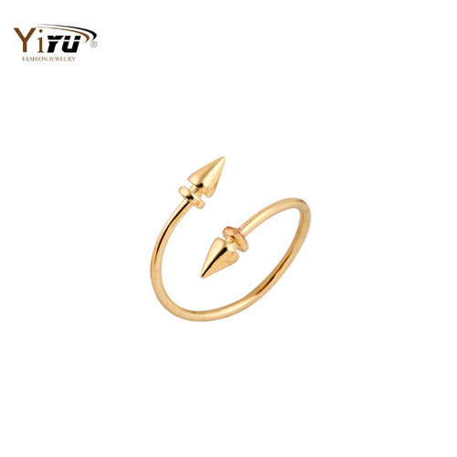 10pcs Wholesale 2016 Vintage Jewelry Silver Plated Adjustable Mini Tiny Arrow Knuckle Ring For Women and Men R097