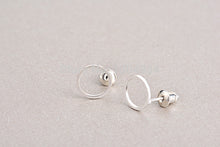 10pcs/lot Brass Hollow Round Stud Earrings Cute Round Circle Studs Earrings wholesale Lovely Simple Earring Studs Jewelry E063