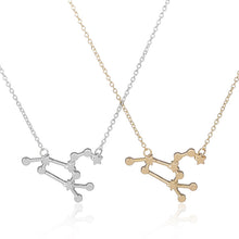 10pcs/lot Cute Horse Shape Leo Zodiac Sign Astrology Necklace Constellation Necklace for Women N157