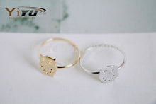 10pcs/lot Gold&Pink&Silver Owl Animal Cute Girls Rings Cute Animal Punk Female Simple Cool Lovely Wholesale Wedding Ring R210
