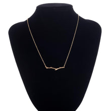 10pcs/lot Gold Plated Simple Tree Branch Twig Pendant Necklace Girl Nature Woodland Olive Bar Botanical Plant Limb Necklace N146