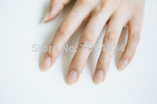 10pcs/lot Gold/Silver/Rose Simple Flat Crescent Moon Knuckle Women Ring 2015 New Simple Elegant Lovely Moon Wholesale Ring R133