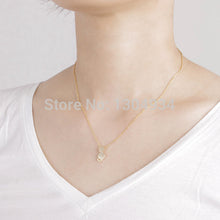 10pcs/lot Gold Silver Sitting Cat Shape Necklace Simple Elegant Wholesale Cute Animal Long Chain Pendant Female Necklace N126