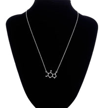 10pcs/lot Molecule Model Necklace Chemistry Structure Pendant Women Necklace 2015 Fashion Gold Silver Wholesale Necklace N138