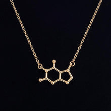 10pcs/lot Molecule Model Necklace Chemistry Structure Pendant Women Necklace 2015 Fashion Gold Silver Wholesale Necklace N138
