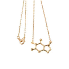 10pcs/lot Molecule Model Necklace Chemistry Structure Pendant Women Necklace 2015 Fashion Gold Silver Wholesale Necklace N138