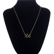 10pcs/lot Molecule Model Necklace Chemistry Structure Pendant Women Necklace 2015 Fashion Gold Silver Wholesale Necklace N138