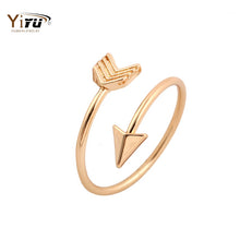 10pcs/lot New Arrival Arrow Adjustable Ring Women Simple Cute Cool Knuckle Wholesale Rings R008