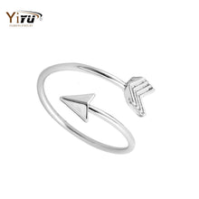 10pcs/lot New Arrival Arrow Adjustable Ring Women Simple Cute Cool Knuckle Wholesale Rings R008