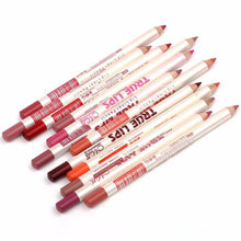 12pcs/lot 15CM 12Colors/Set Waterproof Pencil Lip Liner Pencil Women's Professional Long Lasting Lipliner Set Lips Makeup Tools