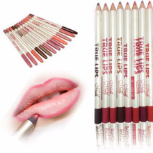 12pcs/lot 15CM 12Colors/Set Waterproof Pencil Lip Liner Pencil Women's Professional Long Lasting Lipliner Set Lips Makeup Tools