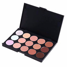 15 Color Mini Professional Face Creamy Hide Blemish Make-up Concealer Concealer Cream Set Natural