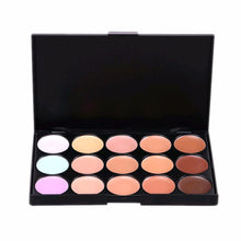 15 Color Mini Professional Face Creamy Hide Blemish Make-up Concealer Concealer Cream Set Natural